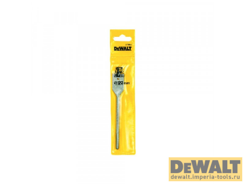 Сверло перьевое по дереву DeWALT DT4822, 22x150 мм