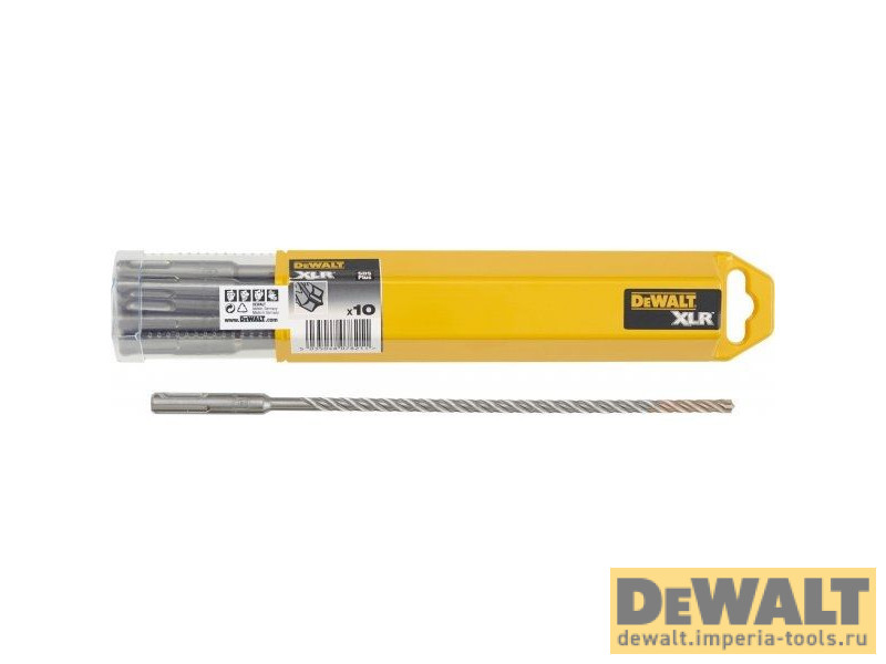 XLR DT8955, SDS-Plus, 6 x 110 x 50 мм, 10 шт. DT8955-QZ в фирменном магазине DeWALT