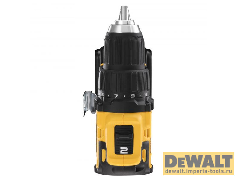 Аккумуляторная безударная бесщеточная дрель-шуруповерт 18В DeWALT DCD708N-XJ без АКБ и ЗУ, кейс