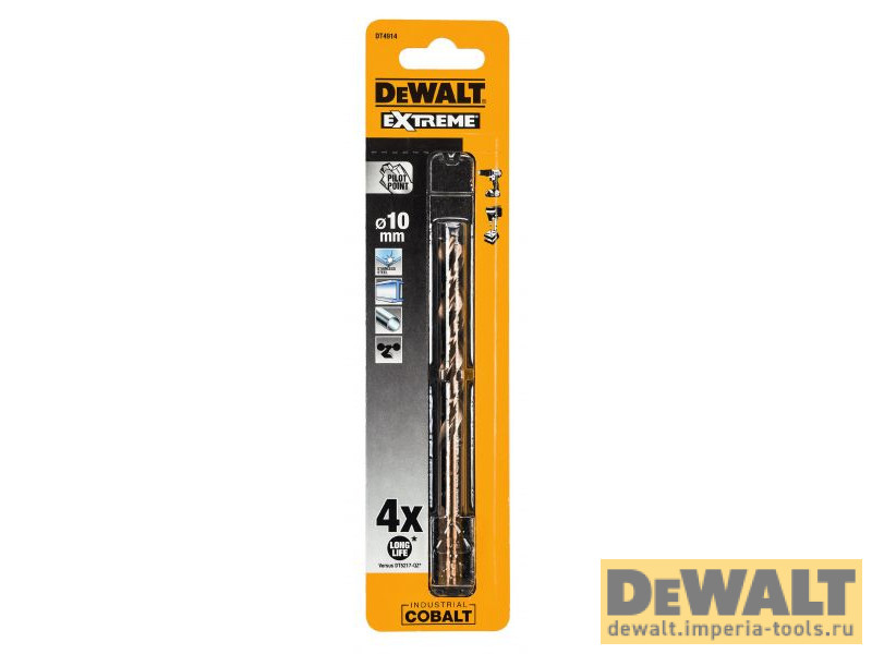 Сверло 10/133мм DeWALT DT4914