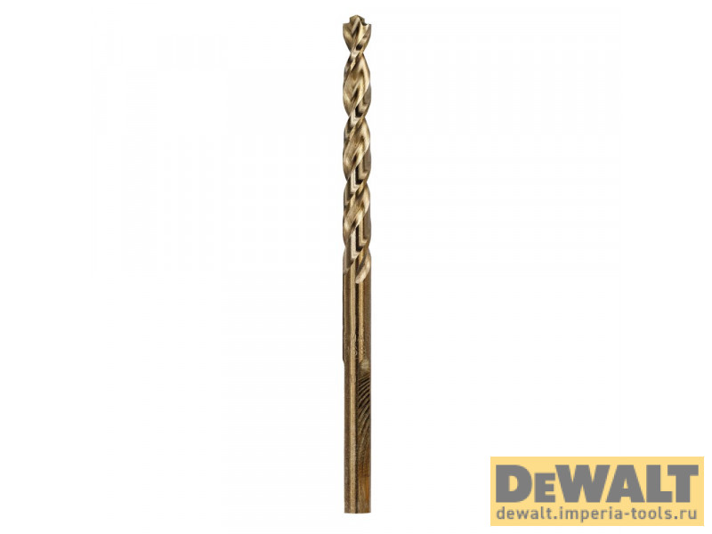Сверло DeWALT DT4910, по металлу COBALT 5%, 6.8 x 109 x 66 мм