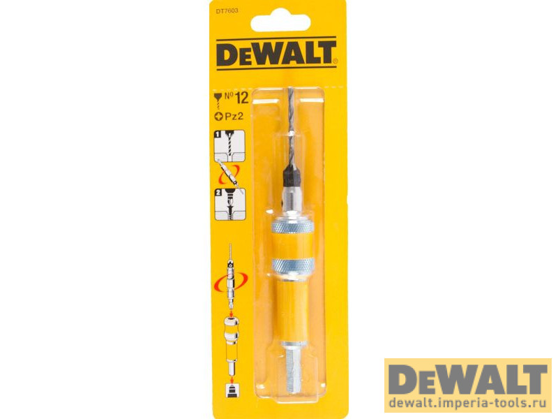 Насадка для сверления и заворачивания №12 DeWALT DT 7603