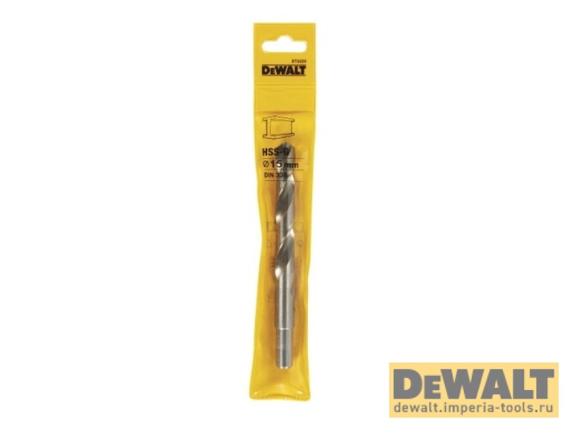 Сверло DeWALT DT5229, по металлу HSS-G, 15 x 169 x 114 мм