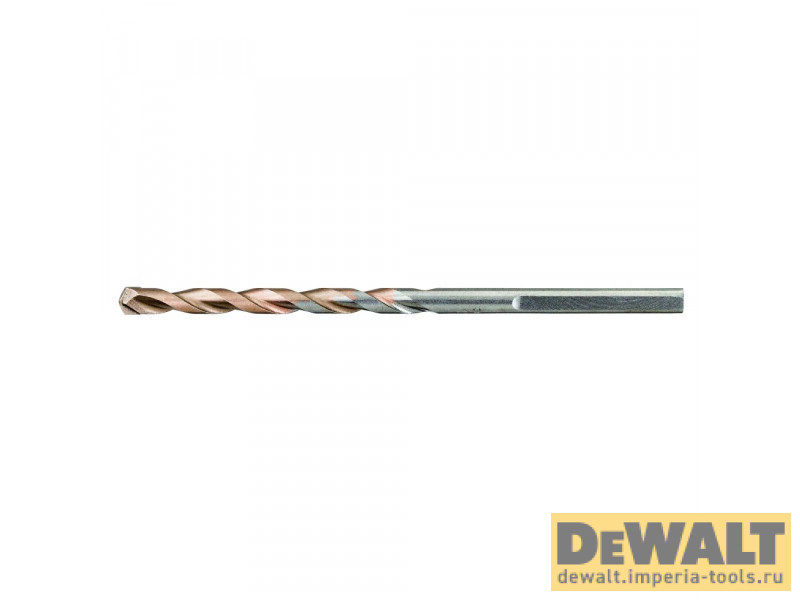 Сверло DeWALT DT6518, multimaterial универсальное TCT/HM 3 гранным хвостовиком, 5 x 113 x 83 мм