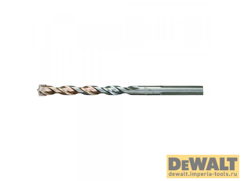 Сверло DeWALT EXTREME DT6676, по бетону и камню с 3 гранным хвостовиком 6 x 150 мм