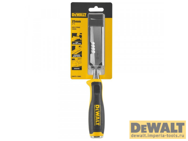 Стамеска с лезвием с дополнительной режущей кромкой DeWALT DWHT0-16065, 25мм. Стамеска с лезвием с дополнительной режущей кромкой DeWALT DWHT0-16065, 25мм.