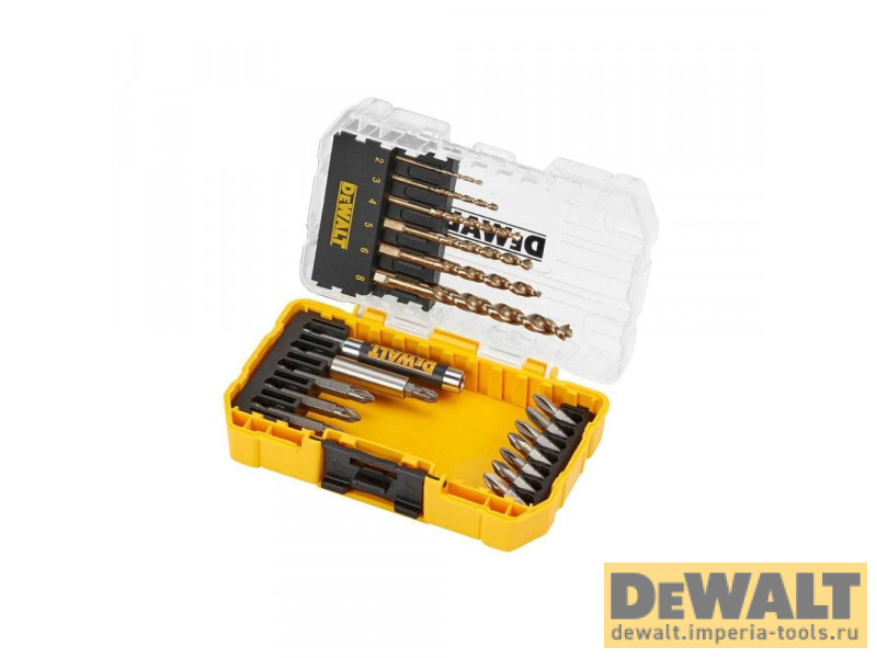 Набор сверл и бит (19 шт.) Extreme DeWALT DT70711 Набор сверл и бит (19 шт.) Extreme DeWALT DT70711