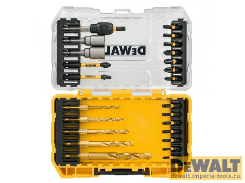 Набор сверл и бит (25 шт.) FLEXTORQ DeWALT DT70735T