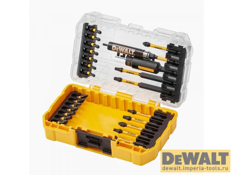 Набор бит и насадок FLEXTORQ DeWALT DT70744T, 25шт