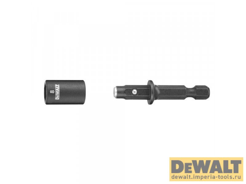 Шестигранная насадка очищаемая DeWALT DT7465, 8 мм
