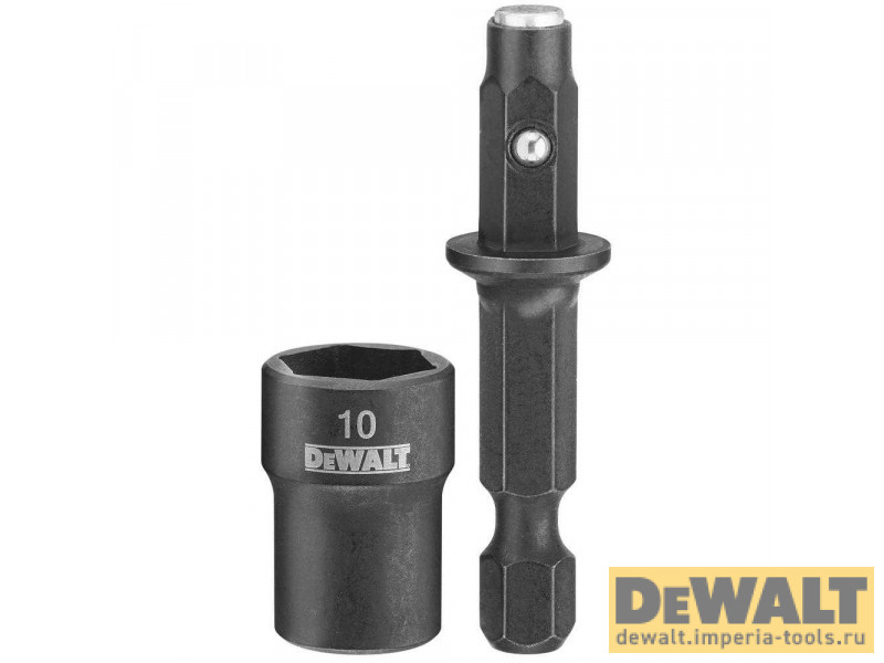 Шестигранная насадка очищаемая DeWALT DT7466, 10 мм