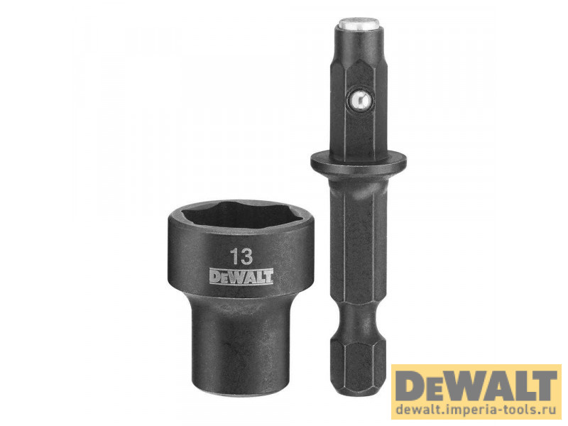 Шестигранная насадка очищаемая DeWALT DT7467, 13 мм