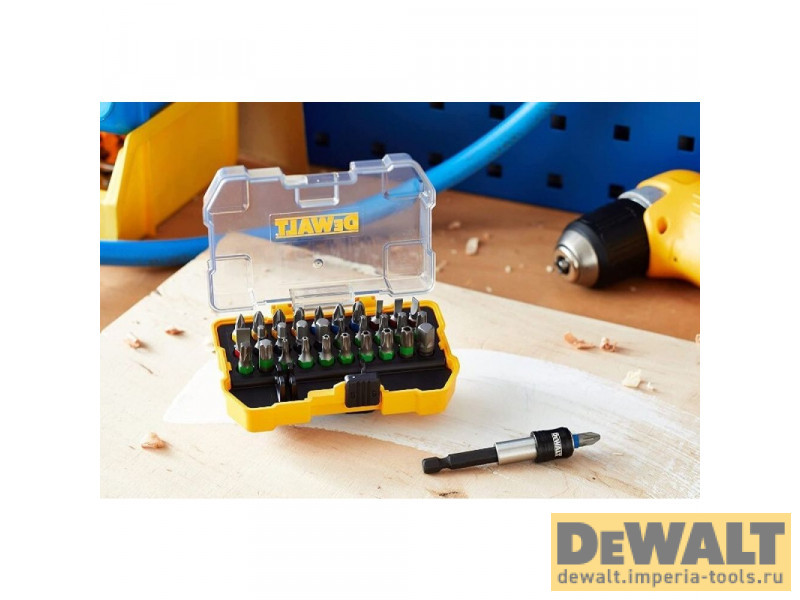 Набор бит DeWALT DT7969, HIGH PERFORMANCE, 25 мм, 32 предмета