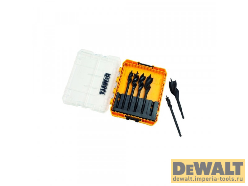 Набор сверл по дереву DeWALT Extreme Impact DT90238, 6 шт. 152 мм