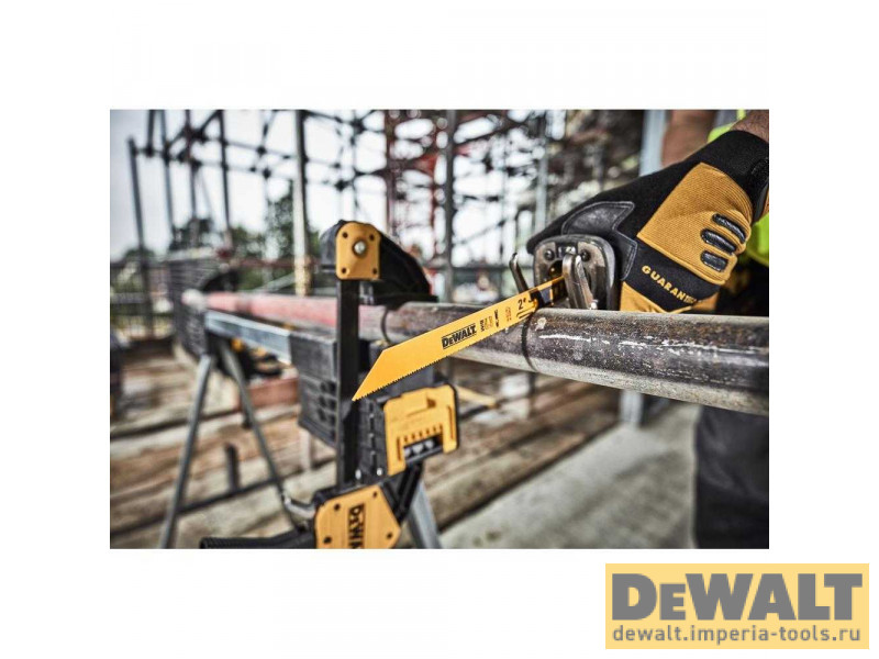 Полотна для сабельных пил Bi-Metal DT2416 DeWALT, 228 мм, TPI 14/18, 5 шт