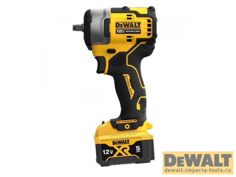 Аккумуляторный импульсный гайковерт DeWALT DCF903P1, 10.8 (12) В, 5 Ач,