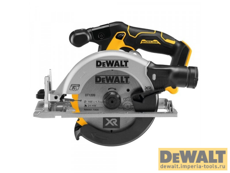 Дисковая аккумуляторная пила, DeWALT DCS565N, 18В, 5150 об/мин