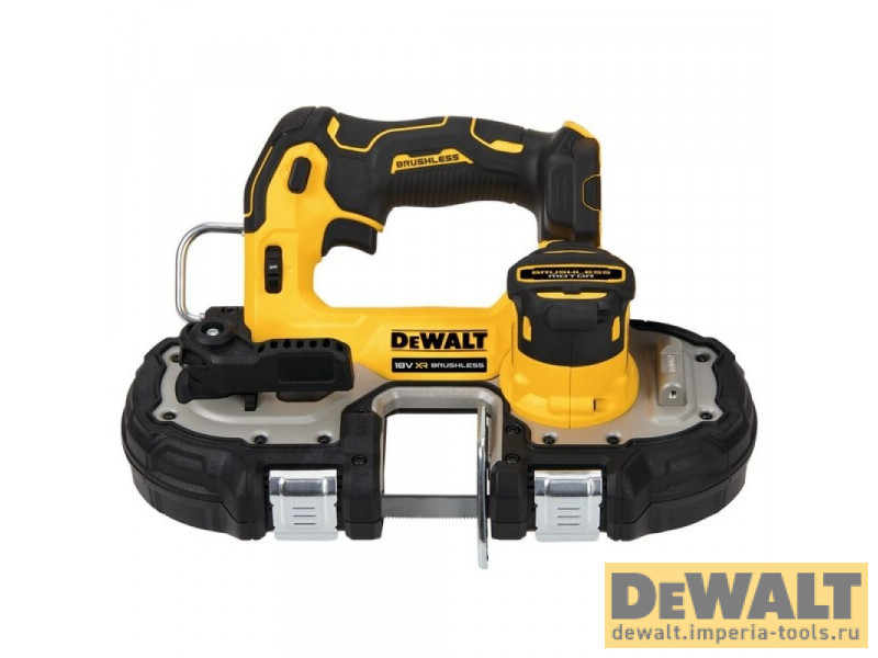Аккумуляторная ручная ленточная пила по металлу DeWALT DCS377NT, 18В, макс. 46 мм, без аккумулятора и зарядного устройства Аккумуляторная ручная ленточная пила по металлу DeWALT DCS377NT, 18В, макс. 46 мм, без аккумулятора и зарядного устройства