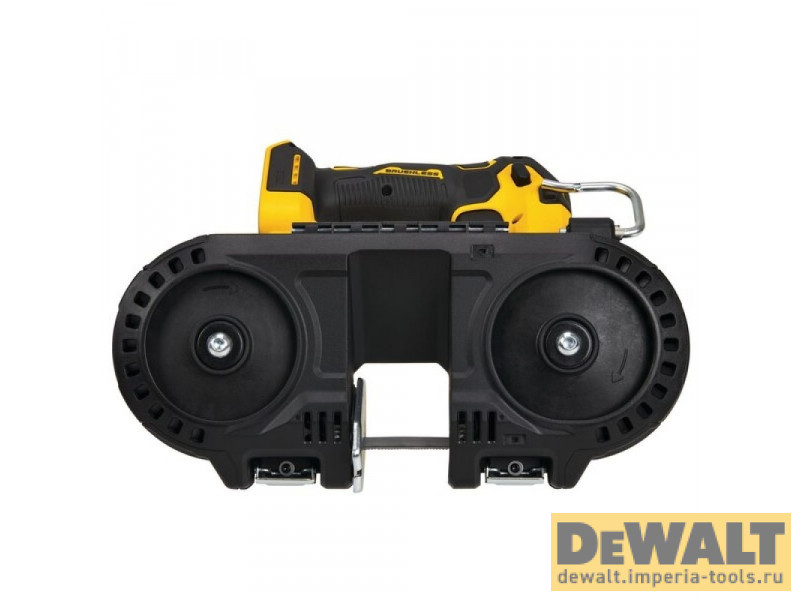 Аккумуляторная ручная ленточная пила по металлу DeWALT DCS377NT, 18В, макс. 46 мм, без аккумулятора и зарядного устройства Аккумуляторная ручная ленточная пила по металлу DeWALT DCS377NT, 18В, макс. 46 мм, без аккумулятора и зарядного устройства