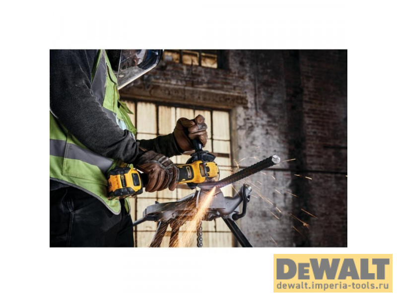 Угловая шлифмашина DeWALT DCG409NT FlexVolt Advantage, 18В, 125 мм.