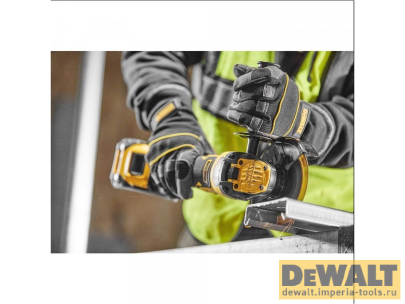Угловая шлифмашина DeWALT DCG409NT FlexVolt Advantage, 18В, 125 мм.