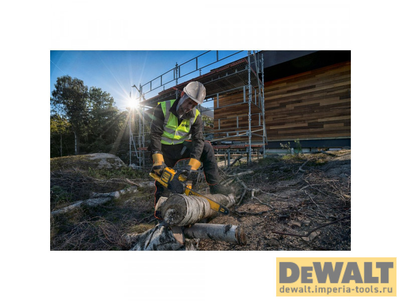 Пила аккумуляторная цепная профессиональная 54В DeWALT DCM575N 40 см, без АКБ и ЗУ Пила аккумуляторная цепная профессиональная 54В DeWALT DCM575N 40 см, без АКБ и ЗУ