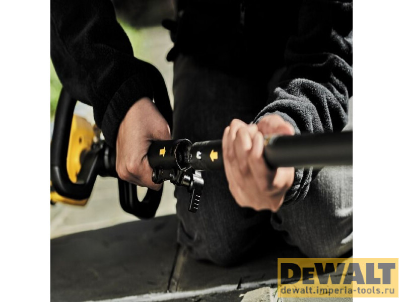 Триммер (привод + насадка) DeWALT FLEXVOLT DCMAS5713X1, 54В, 38см