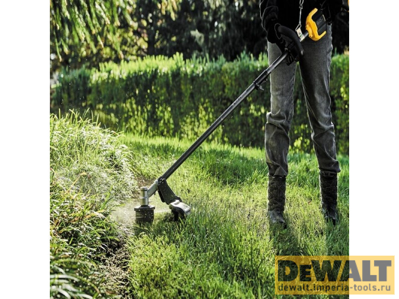 Триммер (привод + насадка) DeWALT FLEXVOLT DCMAS5713X1, 54В, 38см