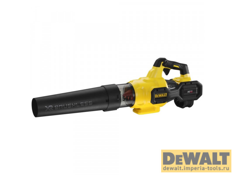 Аккумуляторный аксиальный воздуходув DeWALT DCMBA572N, 54В без АКБ и ЗУ Аккумуляторный аксиальный воздуходув DeWALT DCMBA572N, 54В без АКБ и ЗУ