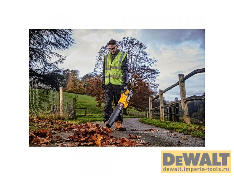 Аккумуляторный аксиальный воздуходув DeWALT DCMBA572X1 54В, 3 Ач Аккумуляторный аксиальный воздуходув DeWALT DCMBA572X1 54В, 3 Ач