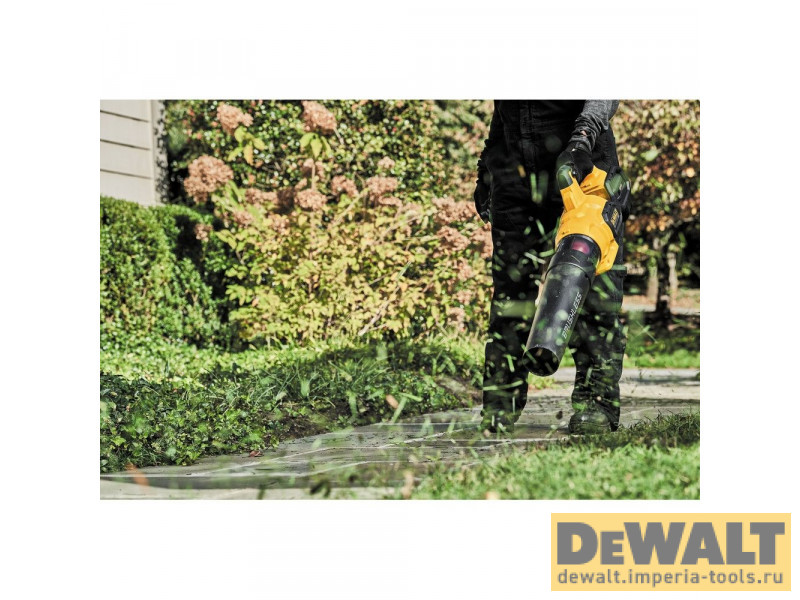Аккумуляторный аксиальный воздуходув DeWALT DCMBA572X1 54В, 3 Ач Аккумуляторный аксиальный воздуходув DeWALT DCMBA572X1 54В, 3 Ач
