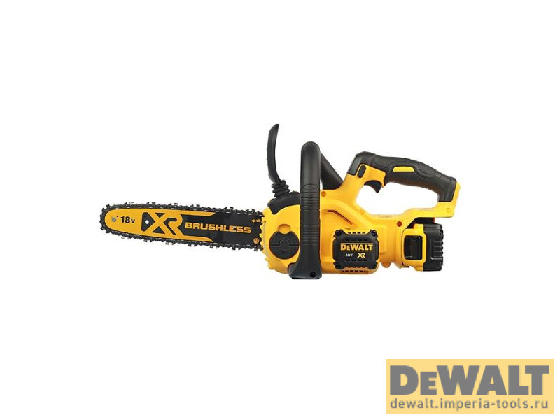 Аккумуляторная цепная пила DeWALT DCM565P1, XR Аккумуляторная цепная пила DeWALT DCM565P1, XR