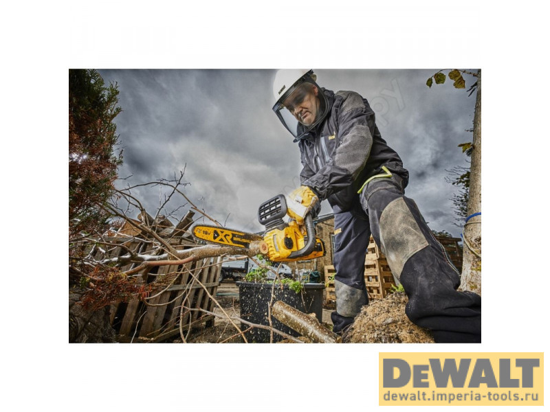 Аккумуляторная цепная пила DeWALT DCM565P1, XR Аккумуляторная цепная пила DeWALT DCM565P1, XR
