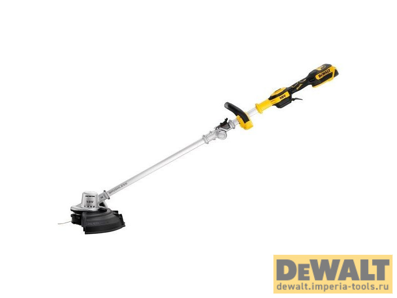 Аккумуляторный триммер XR DeWALT DCMST561P1, 36см, 18В, 5Ач Аккумуляторный триммер XR DeWALT DCMST561P1, 36см, 18В, 5Ач
