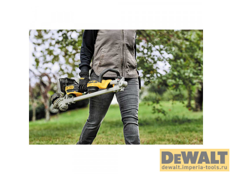 Аккумуляторный триммер XR DeWALT DCMST561P1, 36см, 18В, 5Ач Аккумуляторный триммер XR DeWALT DCMST561P1, 36см, 18В, 5Ач