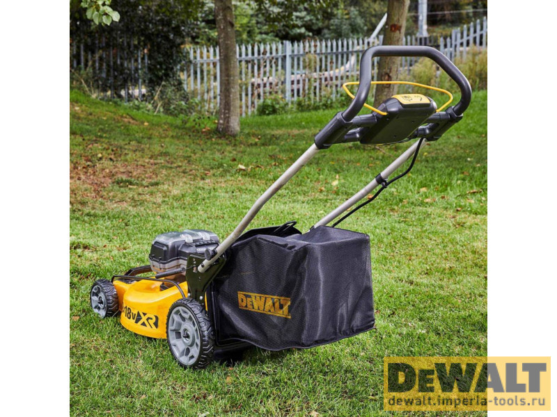 Аккумуляторная газонокосилка DeWALT, 36 В, 48 см, 55 л, без АКБ и ЗУ, DCMW564N