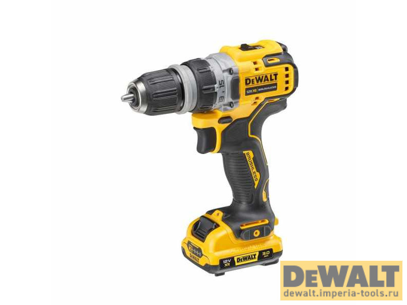Дрель-шуруповерт DeWALT DCD703L2T 12В XR с набором из 4-х насадок Дрель-шуруповерт DeWALT DCD703L2T 12В XR с набором из 4-х насадок