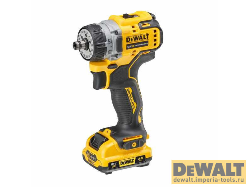 Дрель-шуруповерт DeWALT DCD703L2T 12В XR с набором из 4-х насадок Дрель-шуруповерт DeWALT DCD703L2T 12В XR с набором из 4-х насадок