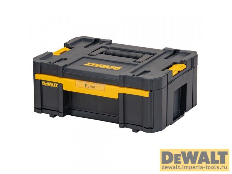 Ящик для инструмента DeWALT TSTAK, (TSTAK III) DWST1-70705, глубокий с 6 контейнерами модульной системы хранения Ящик для инструмента DeWALT TSTAK, (TSTAK III) DWST1-70705, глубокий с 6 контейнерами модульной системы хранения