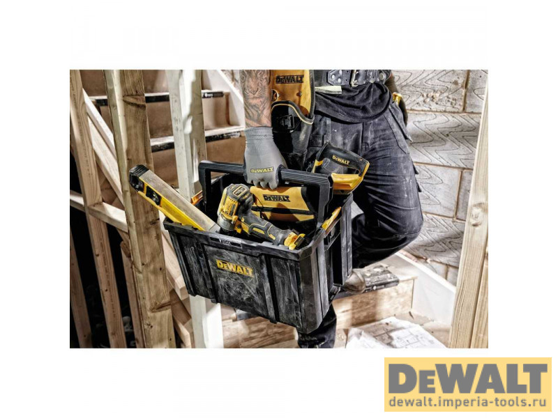 Ящик для инструмента DeWALT TSTAK DWST1-71228, открытый модульной системы хранения Ящик для инструмента DeWALT TSTAK DWST1-71228, открытый модульной системы хранения