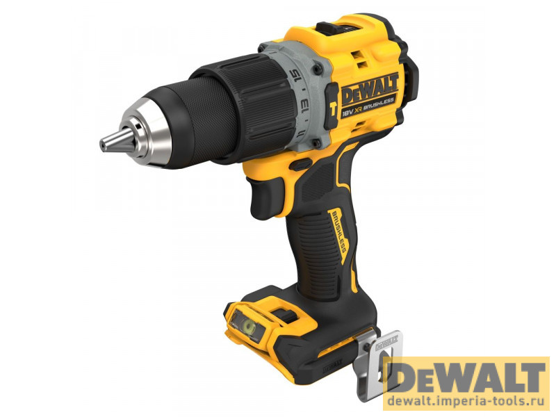 Аккумуляторная ударная бесщеточная дрель-шуруповерт DeWALT, 18 В, 2000 об/мин, 34000 уд/мин, без АКБ и ЗУ, в кейсе TSTAK, DCD805NT Аккумуляторная ударная бесщеточная дрель-шуруповерт DeWALT, 18 В, 2000 об/мин, 34000 уд/мин, без АКБ и ЗУ, в кейсе TSTAK, DCD805NT