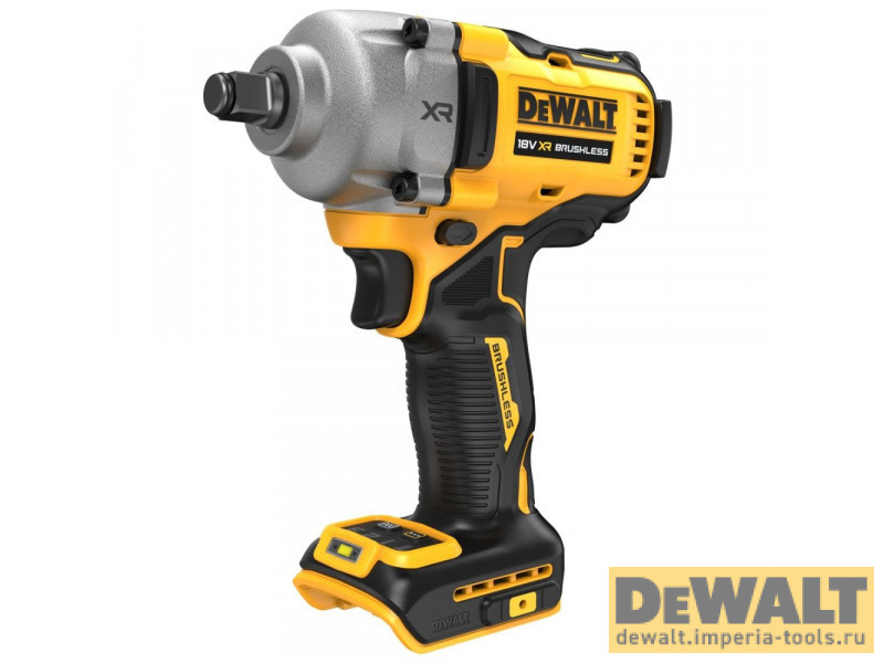 Аккумуляторный бесщеточный ударный гайковерт DeWALT, 18 В, 1084 Нм, 2000 об/мин, 3250 уд/мин, без АКБ и ЗУ, DCF891N