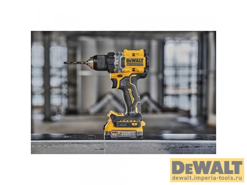 Аккумуляторная дрель DeWALT DCD800E2T, кейс, 18В, 2 АКБ 1.7 Ач, ЗУ
