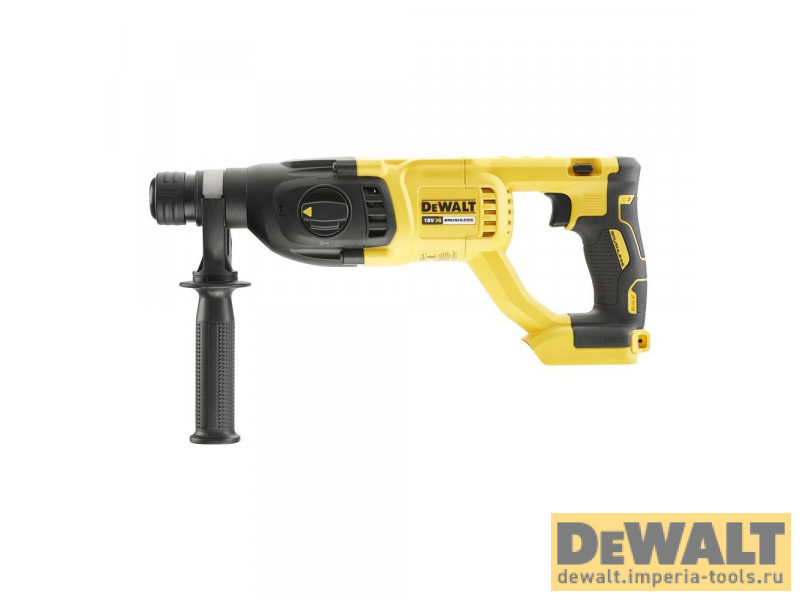 Аккумуляторный бесщеточный перфоратор DeWALT, 18 В, 2.6 Дж, 5500 уд/мин, 1500 об/мин, без АКБ и ЗУ, DCH133N
