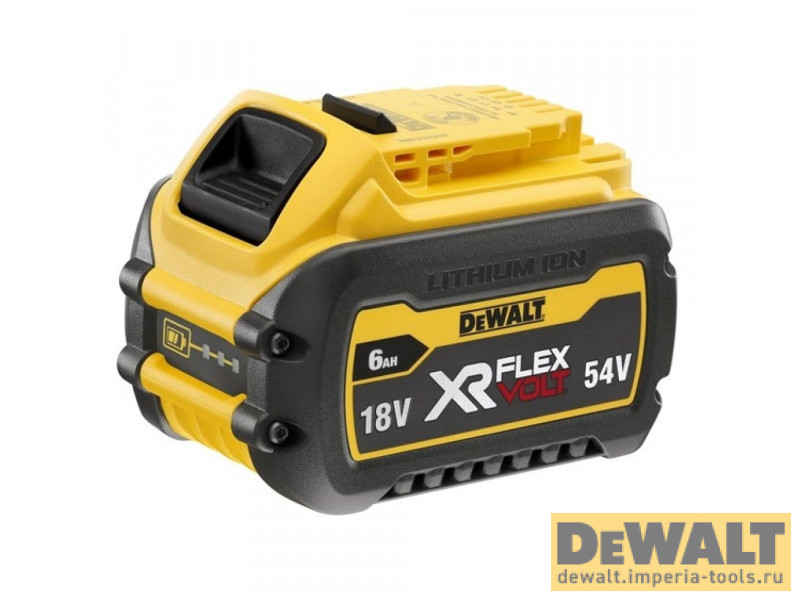 Аккумулятор DeWALT FLEXVOLT, Li-Ion, 18/54 B, 6/2 Ач, DCB546