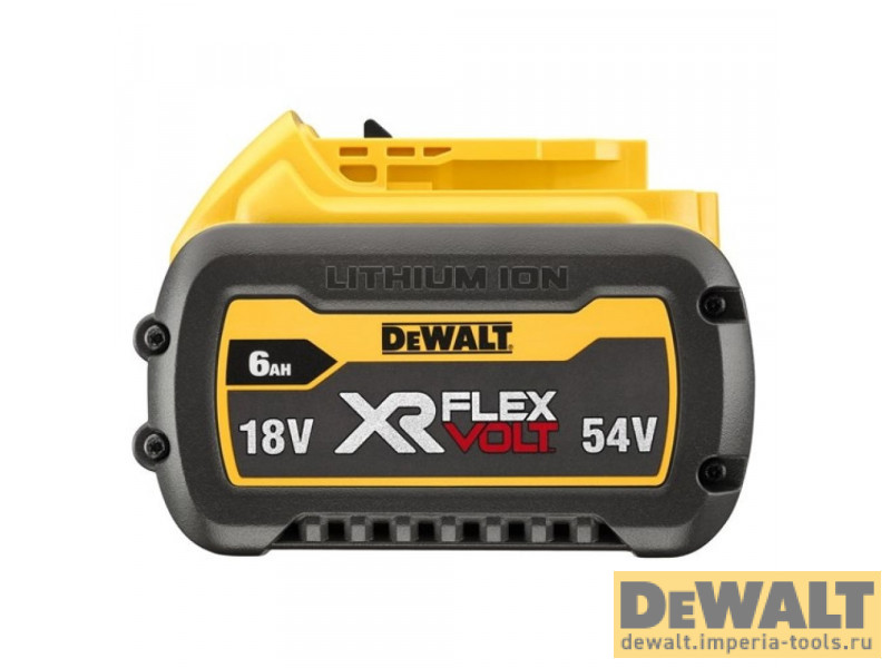 Аккумулятор DeWALT FLEXVOLT, Li-Ion, 18/54 B, 6/2 Ач, DCB546