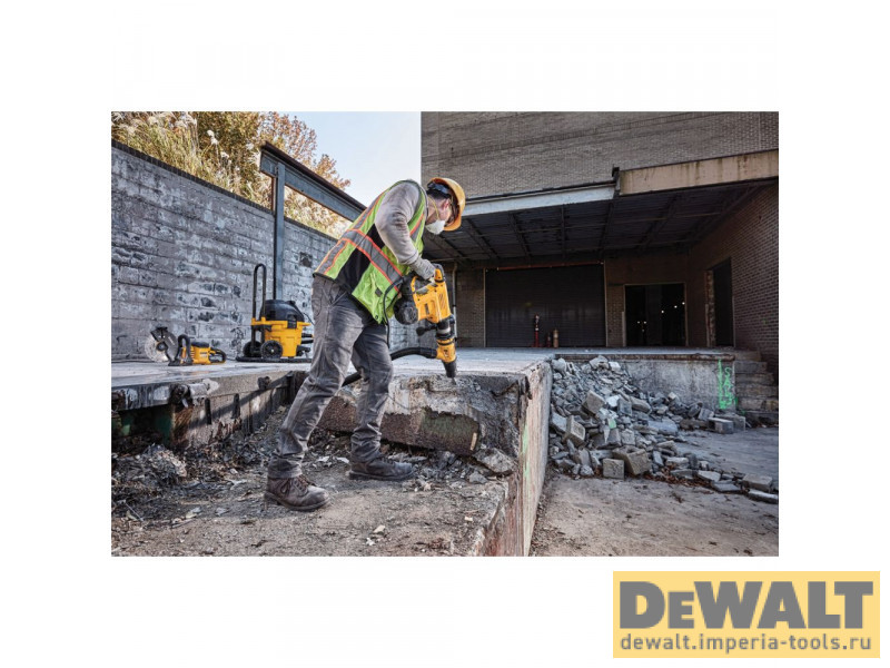 Отбойный молоток DeWALT D25832K, SDS-max, 1350 Вт, 10.5 Дж Отбойный молоток DeWALT D25832K, SDS-max, 1350 Вт, 10.5 Дж