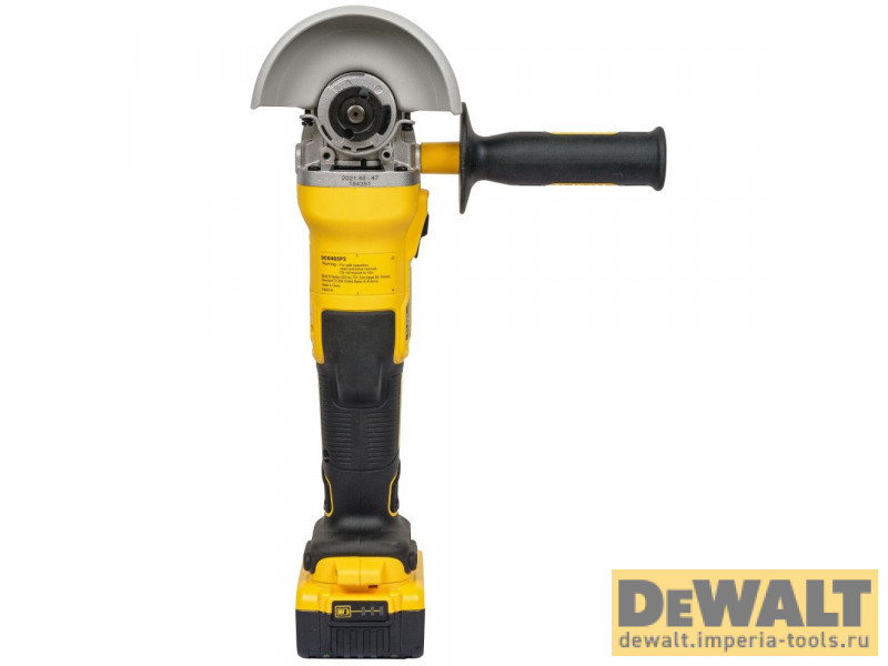 Аккумуляторная бесщеточная угловая шлифмашина DeWALT, 18 В, 125 мм, 9000 об/мин, чемодан, с 2 АКБ 5 Ач и ЗУ, в кейсе TSTAK, DCG405P2 Аккумуляторная бесщеточная угловая шлифмашина DeWALT, 18 В, 125 мм, 9000 об/мин, чемодан, с 2 АКБ 5 Ач и ЗУ, в кейсе TSTAK, DCG405P2
