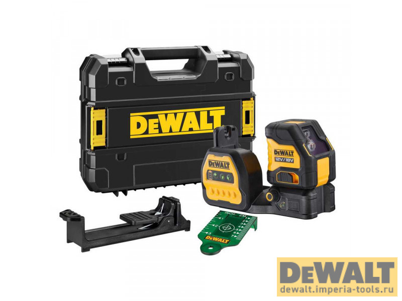 Лазерный построитель плоскостей, зеленый DeWALT DCE088NG18 12В/18В