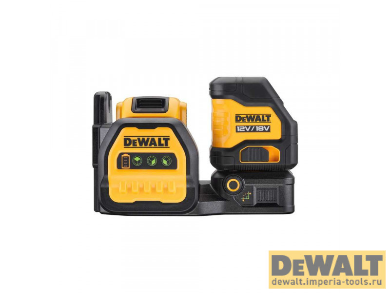 Лазерный построитель плоскостей, зеленый DeWALT DCE088D1G18 12В/18В